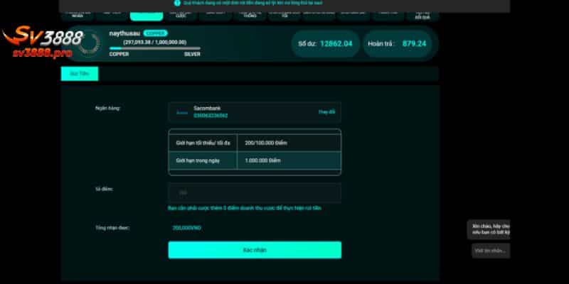 Câu hỏi thường gặp về rút tiền tạ SV388